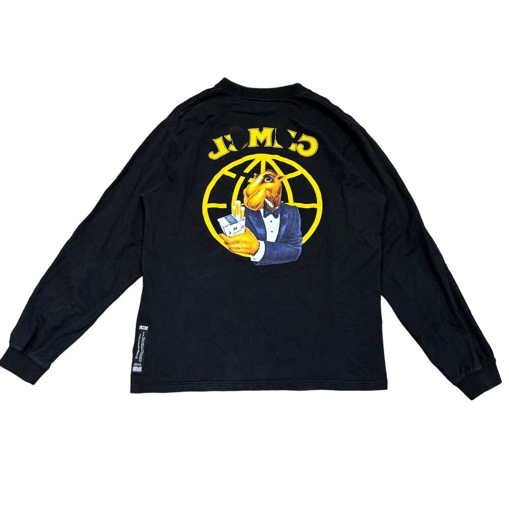 LMC Lost Management Cities Long Sleeve T Shirt Camel Men's Medium